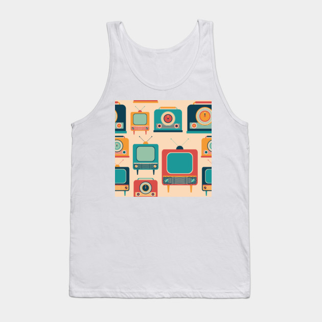 Retro Media Pattern 03